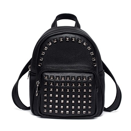 Sac à dos femme Rivet style coréen un petit sac à main tendance pour le collège et la ville
