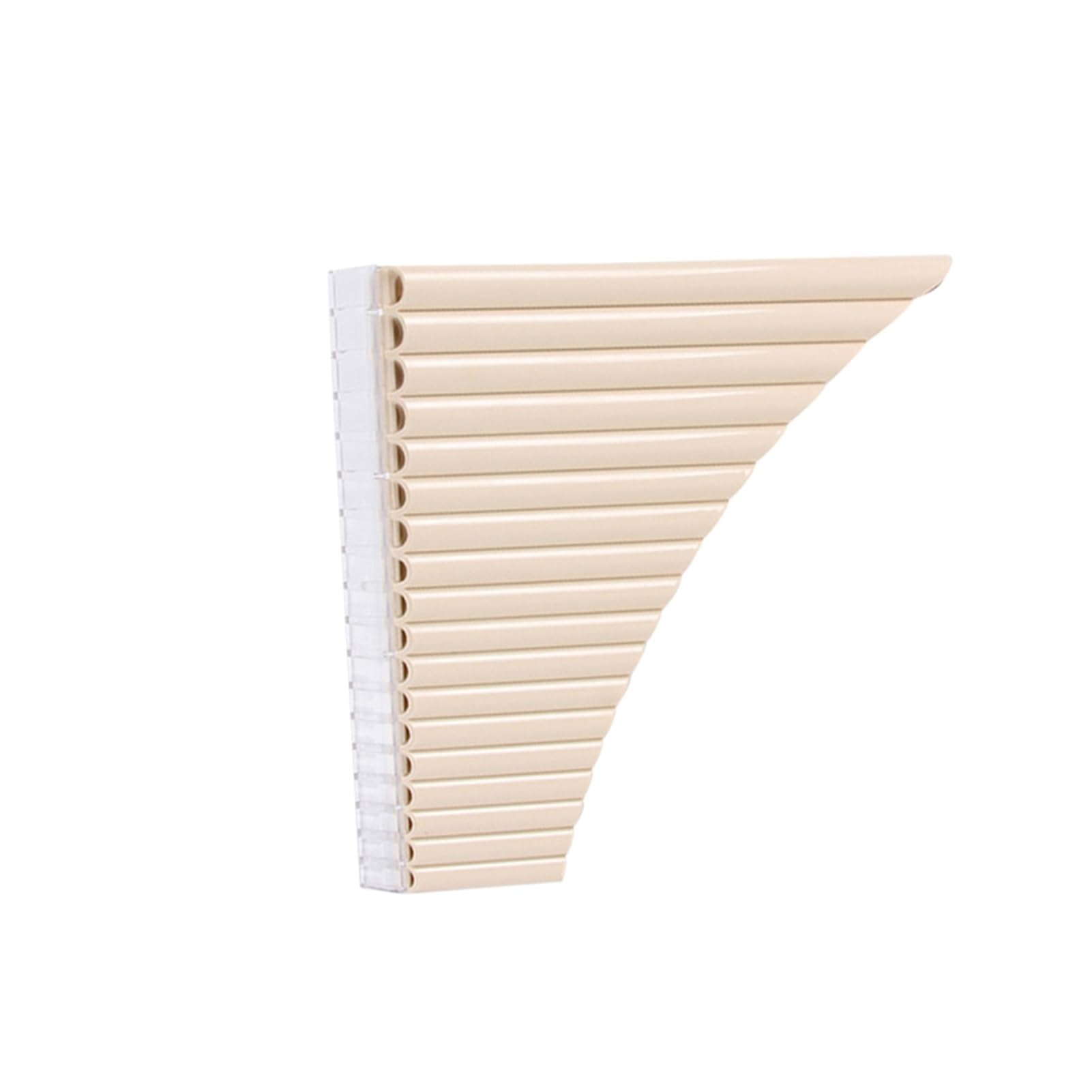 Flauto di Pan 18 Tubi Flauto di Pan C Chiave Flauto di Pan Tubi di Pan con Bocchino Strumento A Fiato per Studenti Principianti Borsa da Trasporto Materiale ABS (Color : White)