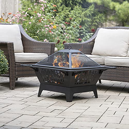 Blue Sky Outdoor Living 31インチ 屋外 正方形 ファイヤー