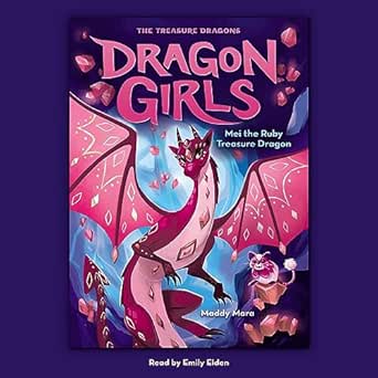 Amazon.com: Mei the Ruby Treasure Dragon (Dragon Girls #4) (Audible