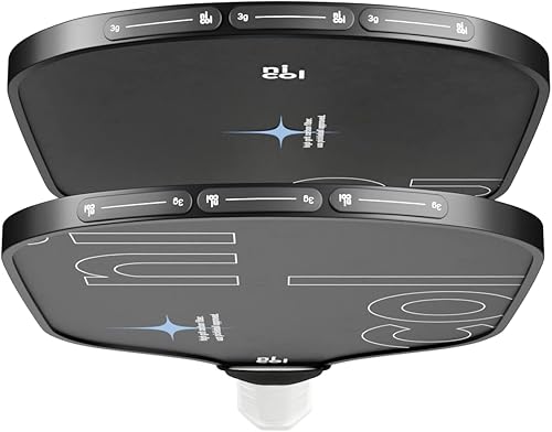 Miniatura 7 de Nicol Pickleball Cinta de plomo - 10 cintas adhesivas 3M de doble resistencia - Cinta pesada de 0.11 oz para paletas de pickleball - Personaliza el