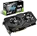 ASUS GeForce RTX 2060 Overclocked 6G GDDR6 Dual-Fan EVO Edition VR Ready HDMI DisplayPort DVI Grafikkarte (DUAL-RTX2060-O6G-EVO)