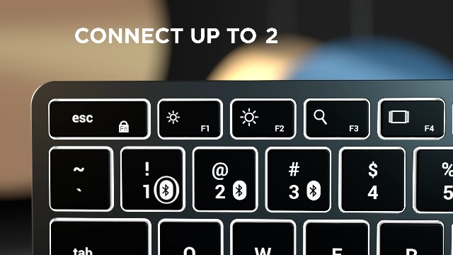 SATECHI Slim X1 Backlit Bluetooth Keyboard for Mac Devices