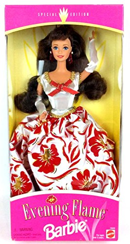 Muñeca Barbie Edición Especial Evening Flame miniatura 1