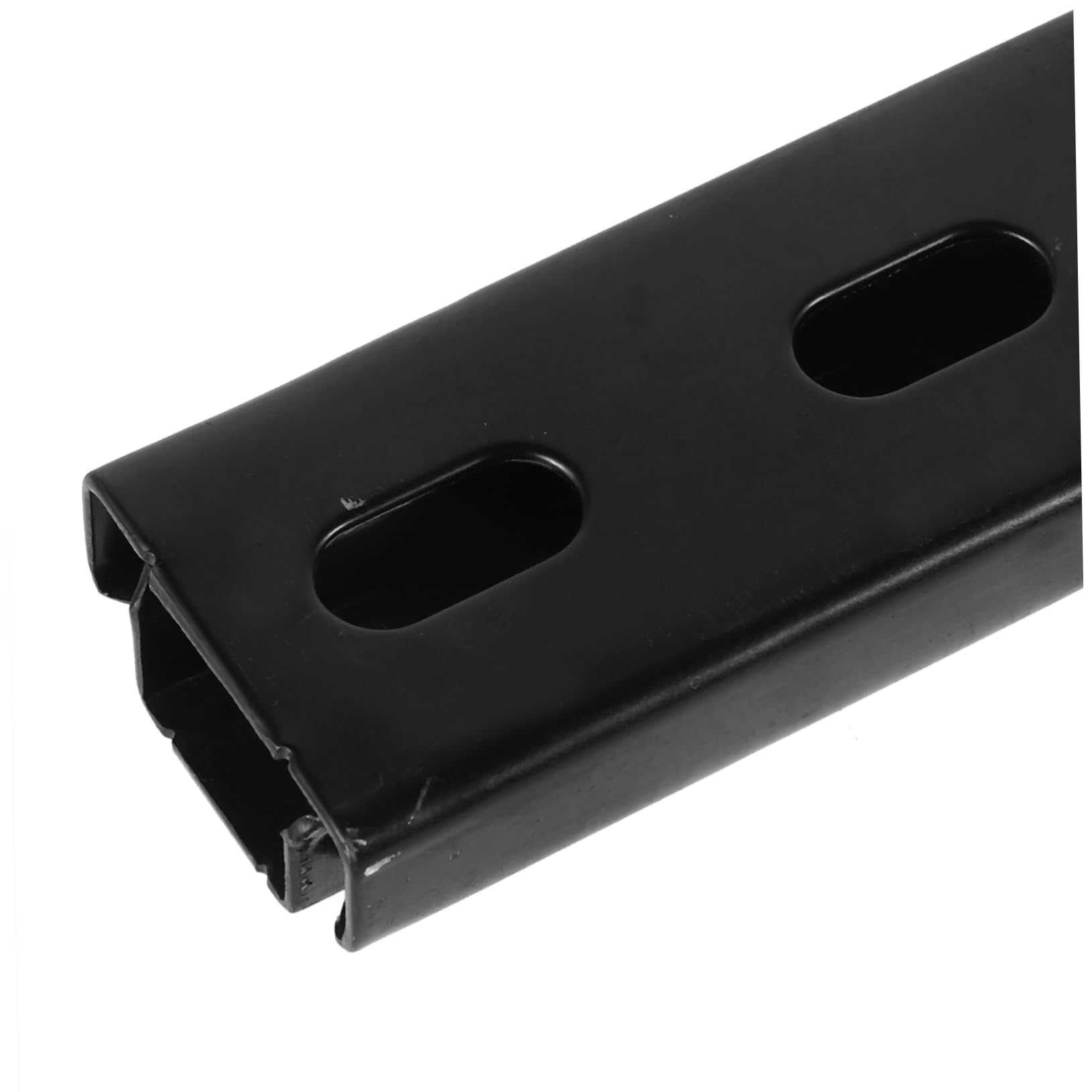 Deslizador de Asiento de Cubo Negro de Hierro, 1 Par para Coche