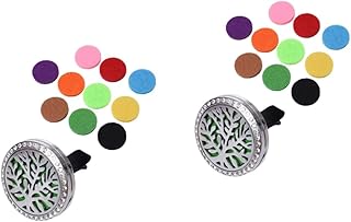 ibasenice 2 Peças Clipe De Saída De Ar Do Carro Difusor De Óleo De Carro Difusor De Fragrância De Carro Difusor De Fragrância De Carro Aromaterapia Difusor De Carro Clipe De Ventilação De