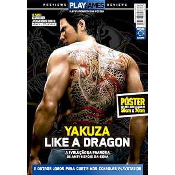 Capa do livro Superpôster PlayGames - Yakuza Like a Dragon