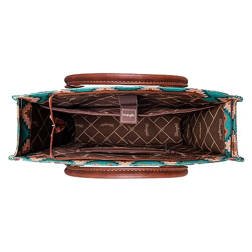 Image of Wrangler Aztec Tote Bag for Women Boho Shoulder Purses and Handbags