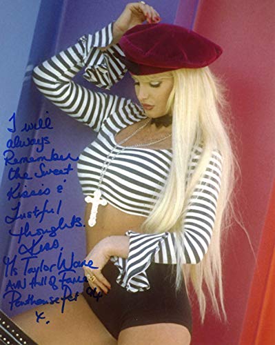TAYLOR WANE SIGNED 8x10 PHOTO XXX PORN ADULT MOVIE ACTRESS LEGEND BECKETT BAS