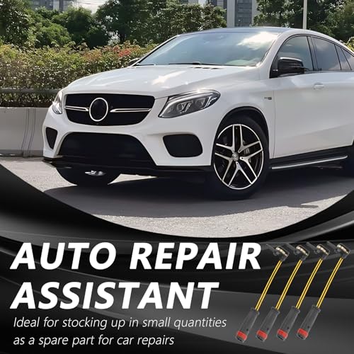 Image of Salior 4PCS Front Rear Brake Pad Wear Sensor OEM 2115401717, Brake Sensor Compatible with Mercedes-Benz CL500 GLS450 AMG GT E300, Professional Automotive Disc Brake Wear Sensors