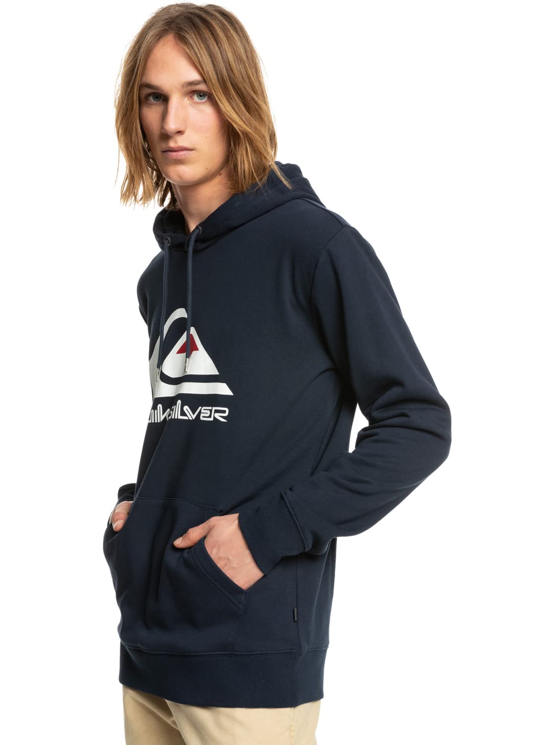 Quiksilver Big Logo - Sudadera con Capucha para Hombre