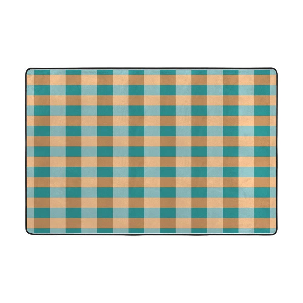 Grand tapis en peluche 120x180 cm moelleux et doux pour chambre et salon