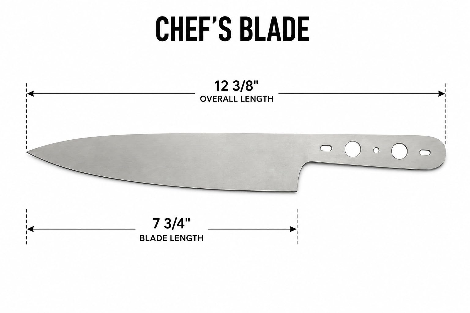 Favorite Cook's Blade, 440c Stainless Steel, Cryogenically Enhanced [SS107] — Amazon image 2