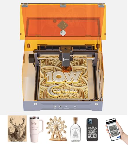 K15 Pro Enclosed Class 1 Laser Engraver 10W Module WiFi & USB 300 x 200 mm Area Precision Engraving Machine for Wood Acrylic Glass Leather Paper and Plastic 10000mW