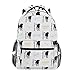 Produktbild Schulrucksack Black Lab Rucksack Laptop Schule Langlebige Schule Leichte College Fashion Travel Casual Print Geschenk Daypack