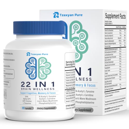 Brain Supplements for Memory and Focus - 22-in...