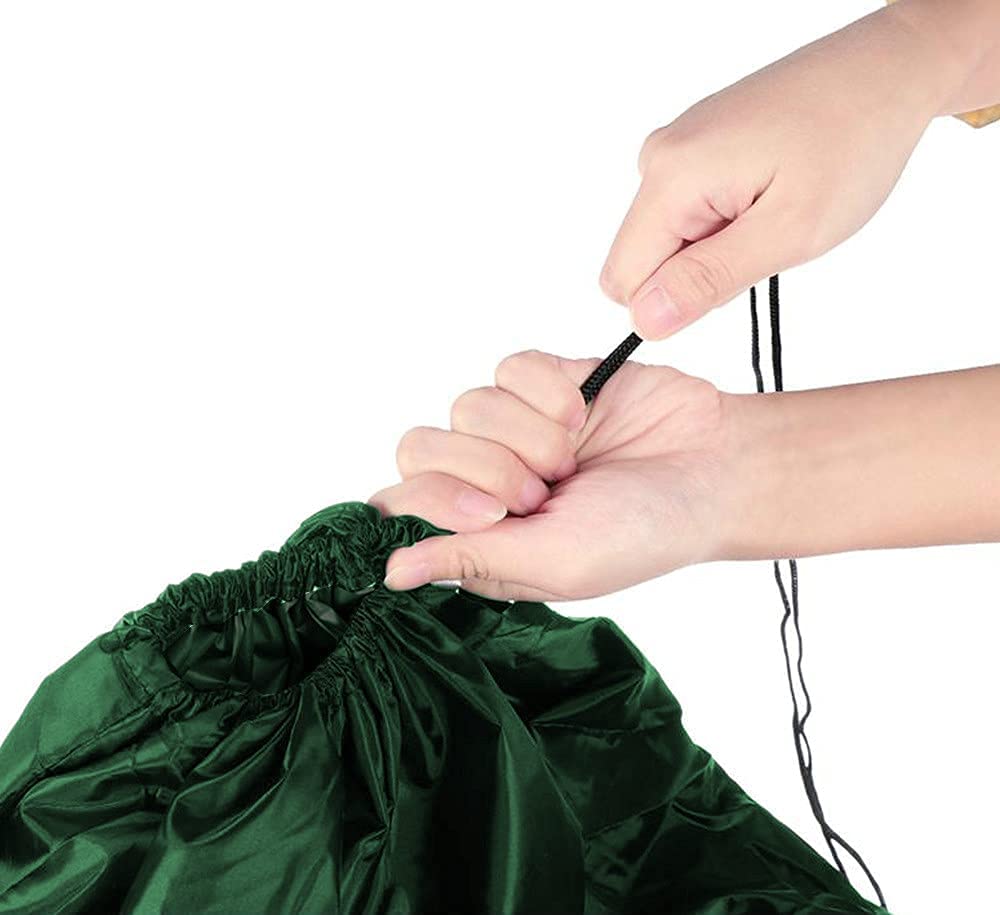 Copertura Antipolvere per Panca da Esterno Verde, Copridivano, Copertura per Panca in Tessuto Oxford 210d 2/3/4 Posti(Size:134x66x89cm,Color:Verde)