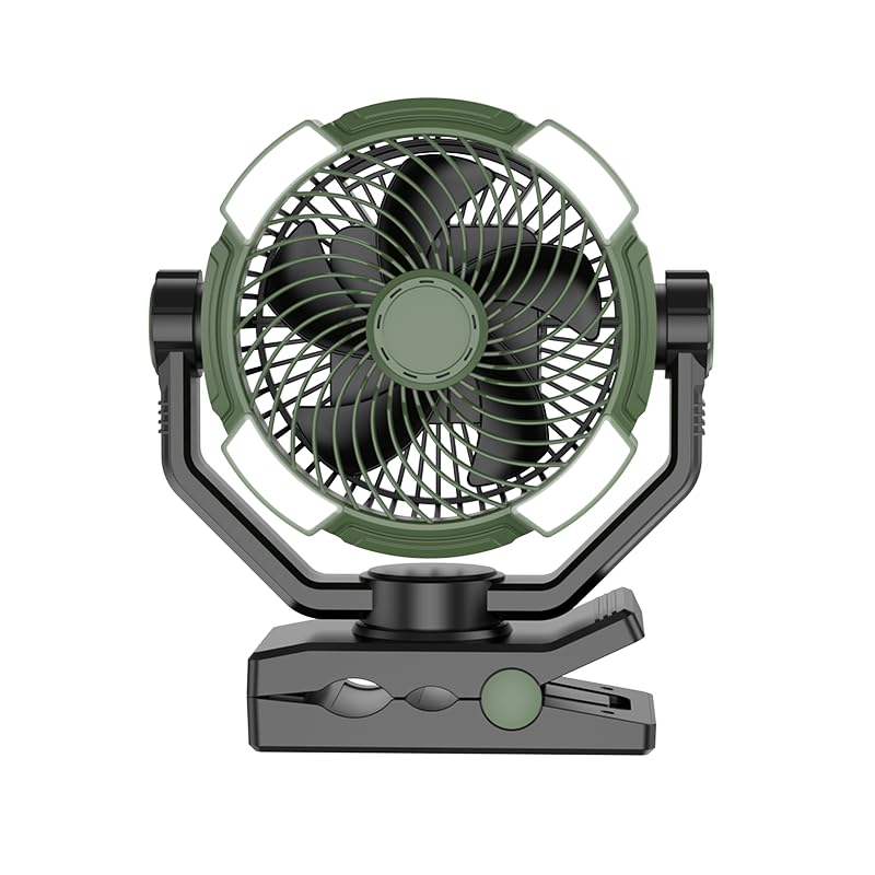 DUKUSEEKキャンプ扇風機 20000mAh大容量扇風機クリップ...