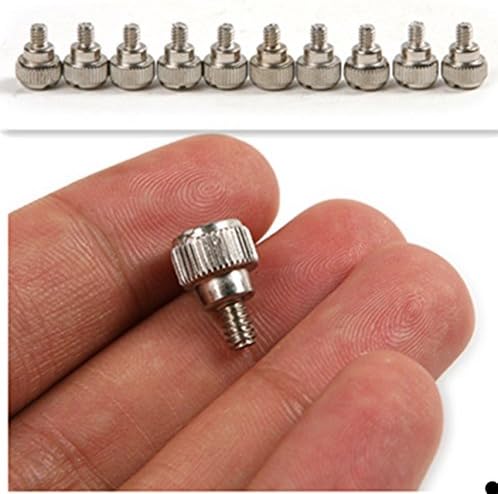 10Pcs Thumb Screws Tool-Free Computer Case AT/ATX Power Supply PC System M3.5*5