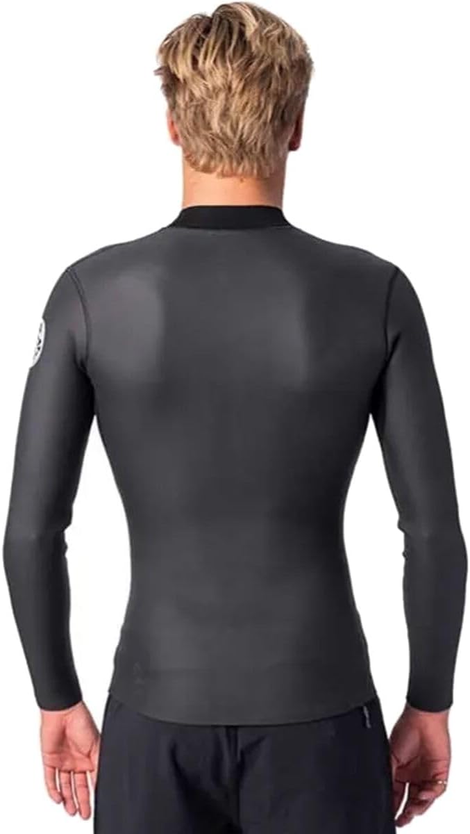 Dawn Patrol 1.5mm Longsleeve Full-Zip Wetsuit Jacket - Men's, Black, L