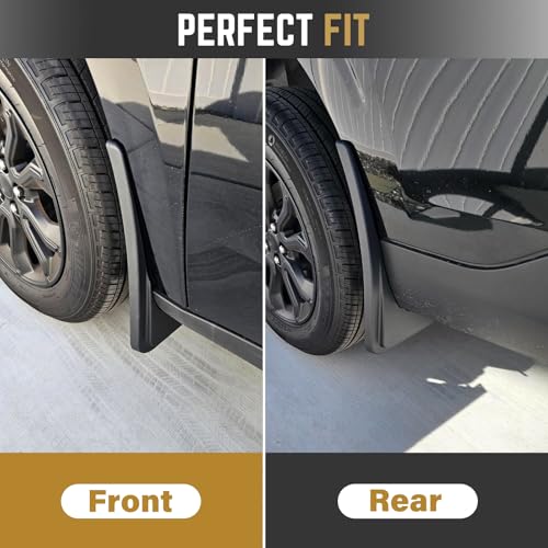 Image of RMOURTEKK Mud Flaps for Ford Maverick 2026 2025 2024 2023 2022 Accessories Front & Rear Mud Guards Splash(Set for 4 Pcs) No Drilling Required