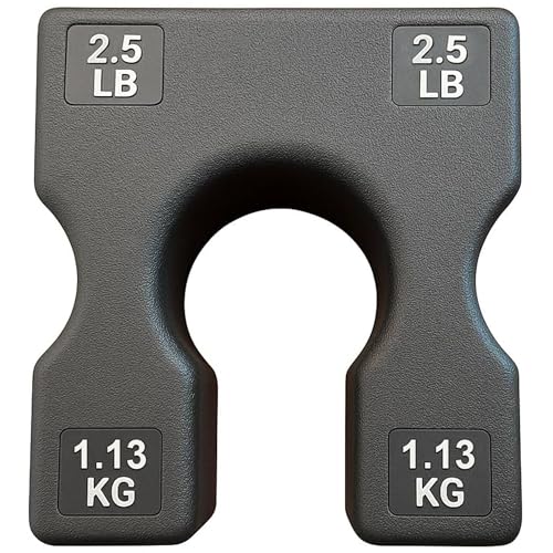 Image of 2.5 LB and 5 LB Weight Stack Add On - Weight Stack Adapter Plate for Home Gym & Exercise Machines, Add Resistance to Weight Stack, Incremental Weight Adjustments for Improved Strength Training Results