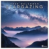 TF PUBLISHING - 2022 Stargazing Wall Calendar - Home and Office Organizer - Large Monthly Grid Space...