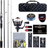 Goture Fishing Rod and Reel Combos-4 Pie...