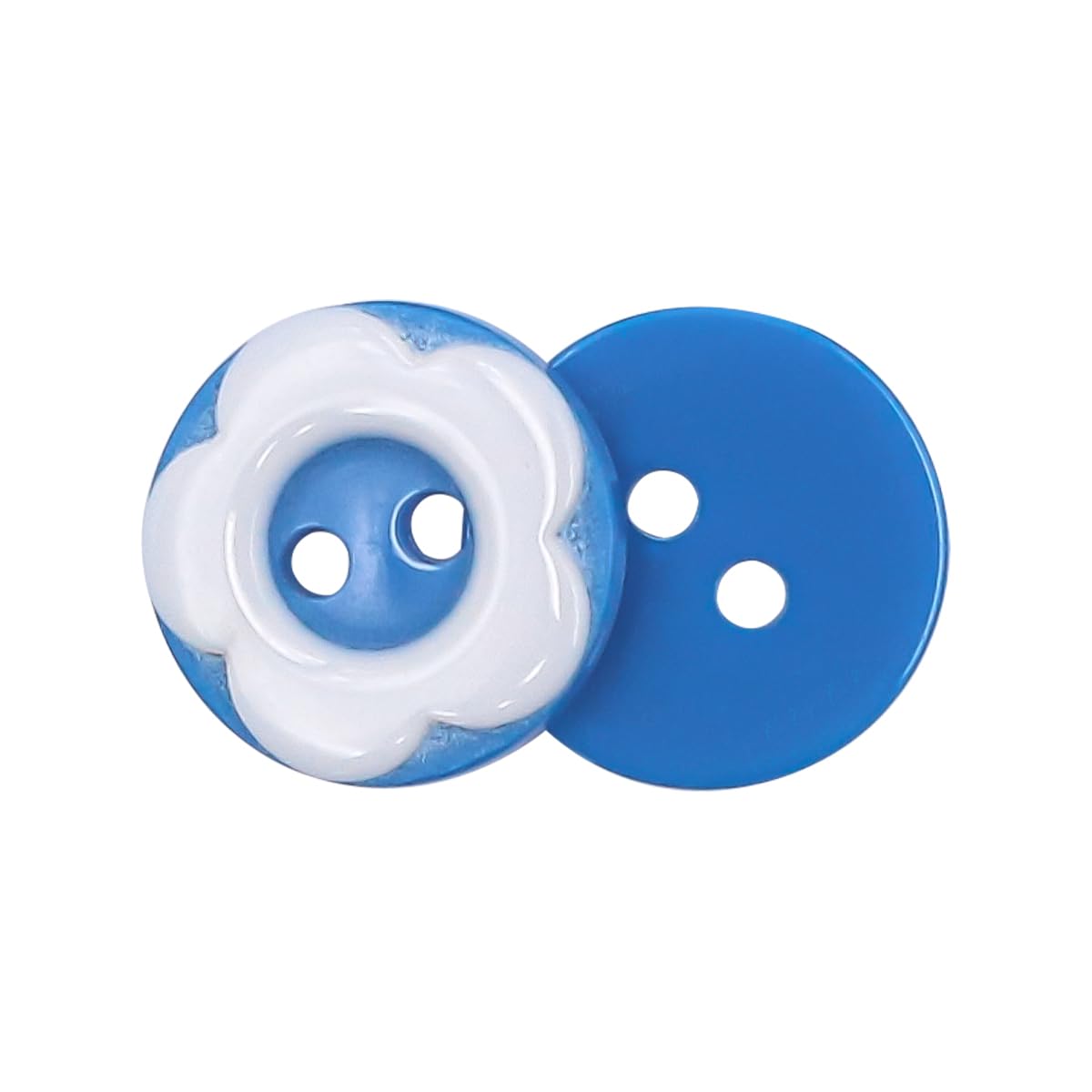 Colori Assorti Bottoni Originali Da Camicia Rotondi In Resina A Quattro Fori Da Cucire - Foto 8