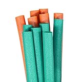 Robelle 12-Pack Teal and Orange Pool Noodles, Made in Canada