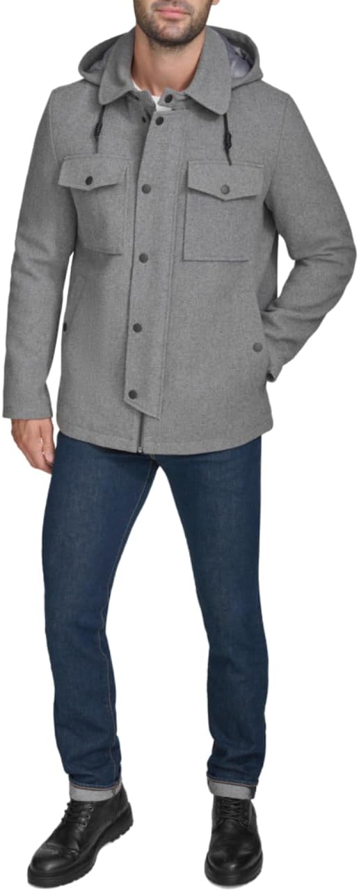 Cole Haan Men's Lined Cold Weather Casual Coat