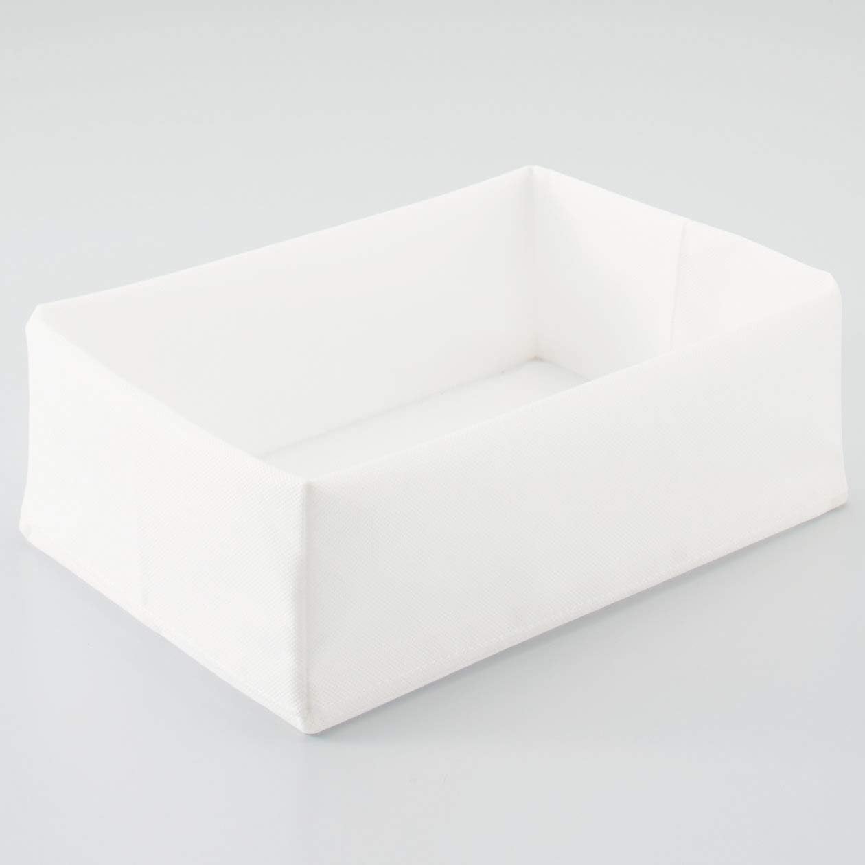 MUJI 02110482 Non-woven Fabric Partitioner Case with Adjustable Height, Large, 2 Pieces, Approx. Width 8.9 x Depth 12.8 x Height 8.3 inches (22.5 x 32.5 x 21 cm)