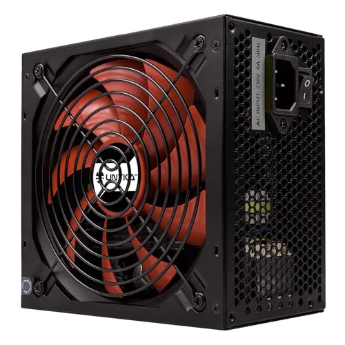 Alimentatore ATX 550W Gaming, con ventola da 140 mm silenziosa e correttore di potenza (PPFC) - Alimentatore - Immagine 2