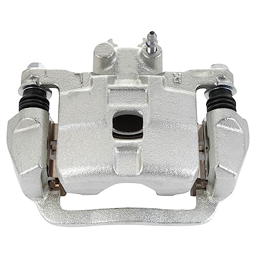 Image of TRQ Rear Right Brake Caliper w /Bracket Passenger Side