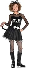 Amscan Black Kitty Kat Kids Costume - 1 Set - Perfect for Halloween & Theme Parties
