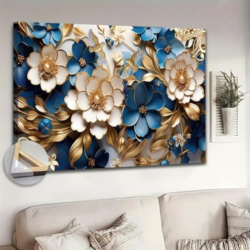 Affiches et photos de fleurs sur toile decoration interieure chic