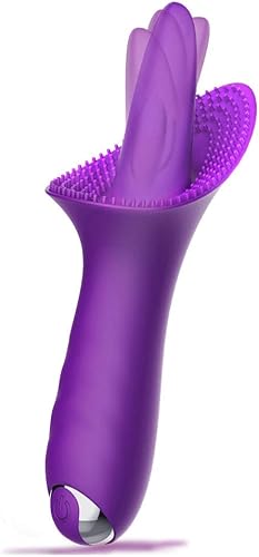 Vibradores de clítoris, masajeador de pezones de clítoris de punto G, impermeable, recargable, estimulador de clítoris con 10 modos de intensidad,