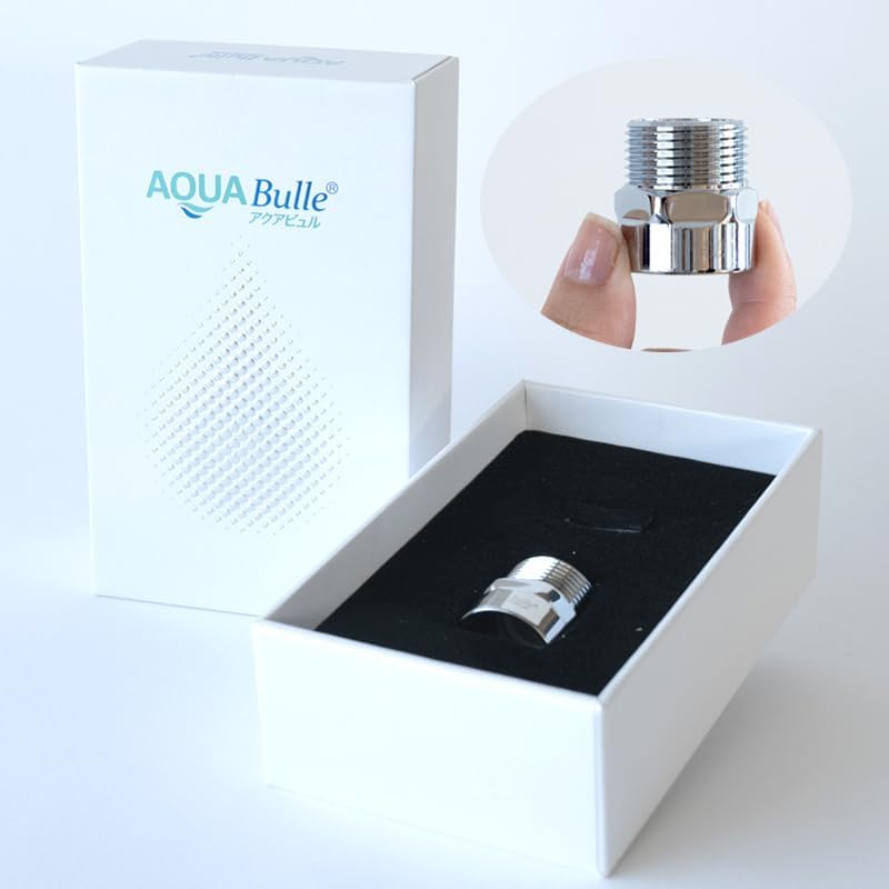 【アクアビュル】 洗濯機用ファインバブル発生器 9億500万個 ウルトラファインバブルで洗浄力UP 簡単取付 ドラム式・縦型対応 生乾き臭・洗剤残り軽減 特許取得 日本ブランド アクアビュル ランドリー AQUA BULLE