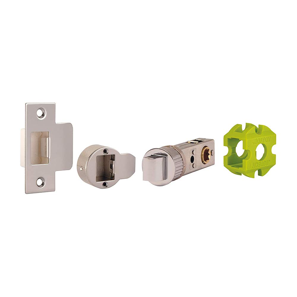 Dale Hardware Silver Polished Chrome Smart Jigtech 45Mm Backset Passage Latch - Standard Function