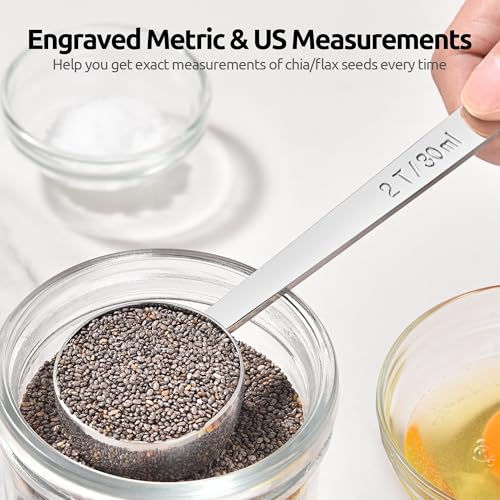 Image of U-Taste Coffee Scoop 2 Tablespoon, 4.3in Long Handle Tbsp Measuring Spoon