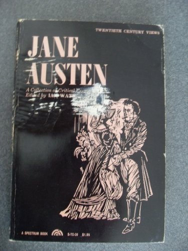 Jane Austen A collection of Critical Essays B0019EEEN0 Book Cover