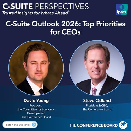 C-Suite Outlook 2026: Top Priorities for CEOs Podcast Por  arte de portada