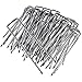 Garden Stake, 50-Pack Ohuhu 12-inch Galvanized Iron Ground Stakes/ Tent Pegs/ Garden Pegs/ Staples Stakes Pins for Securing Garden Weed, Landscape Fabric, Ground Sheets and Fence Anchors