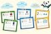 Dry Erase Number & Alphabet Flashcards for Kids Ages 3-5, 10 Numbers & 26 Visual ABC Flash Cards, Homeschool Learning Supplies, Summer School & After School Teaching Supplies for Handwriting Practice