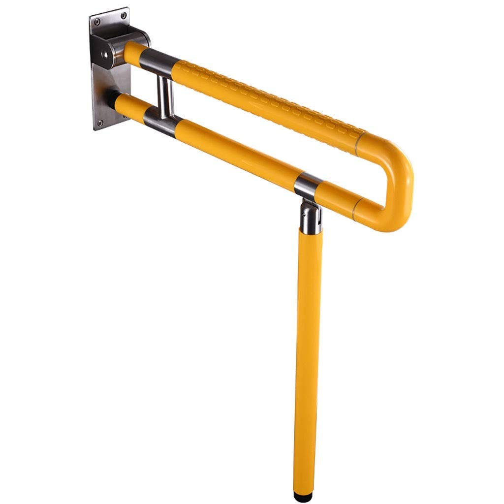 Barra de Seguridad para Ducha Resistente sin Plomo para bañera, Barras de Apoyo Plegables para baño, Barra de Seguridad abatible para baño con Agarre, Barra de Inodoro con Agarre antidesliza