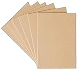 Notepads with Kraft Paper Covers (4.5 x 3 Mini Notebooks Set of 6)