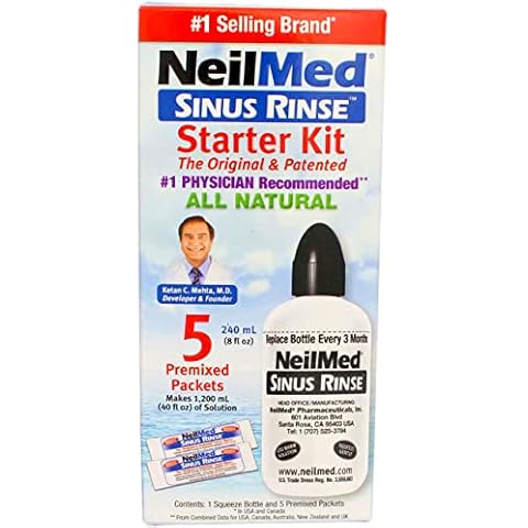 Neilmed Neilmed Sinus Rinse Starter Kit, (Pack of 3) Cover