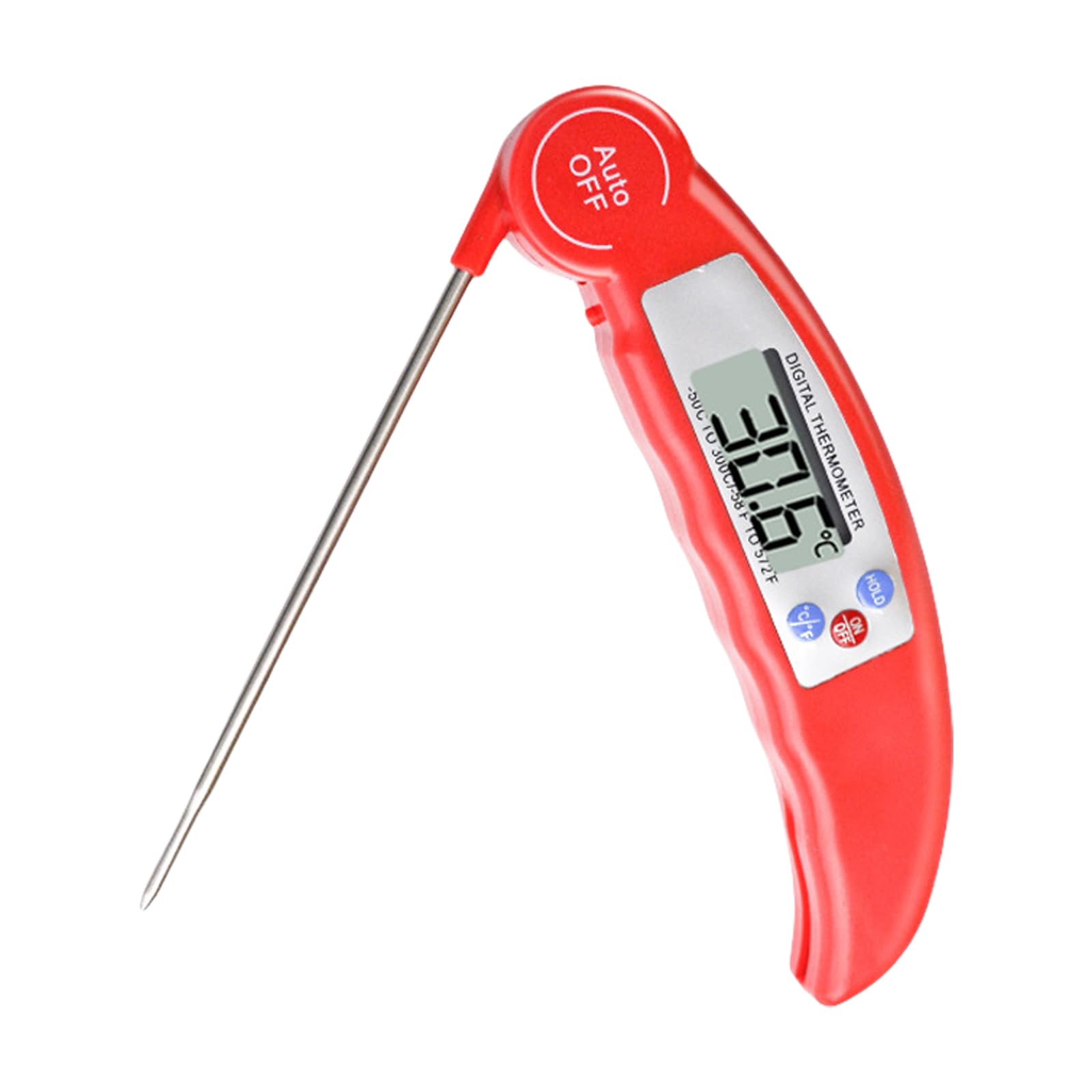 Jazuaiao Digital Meat Thermometers for Cooking, Instants Read Thermometers Kitchen Food for Grilling Smoker BBQ Oil Kitchen Food