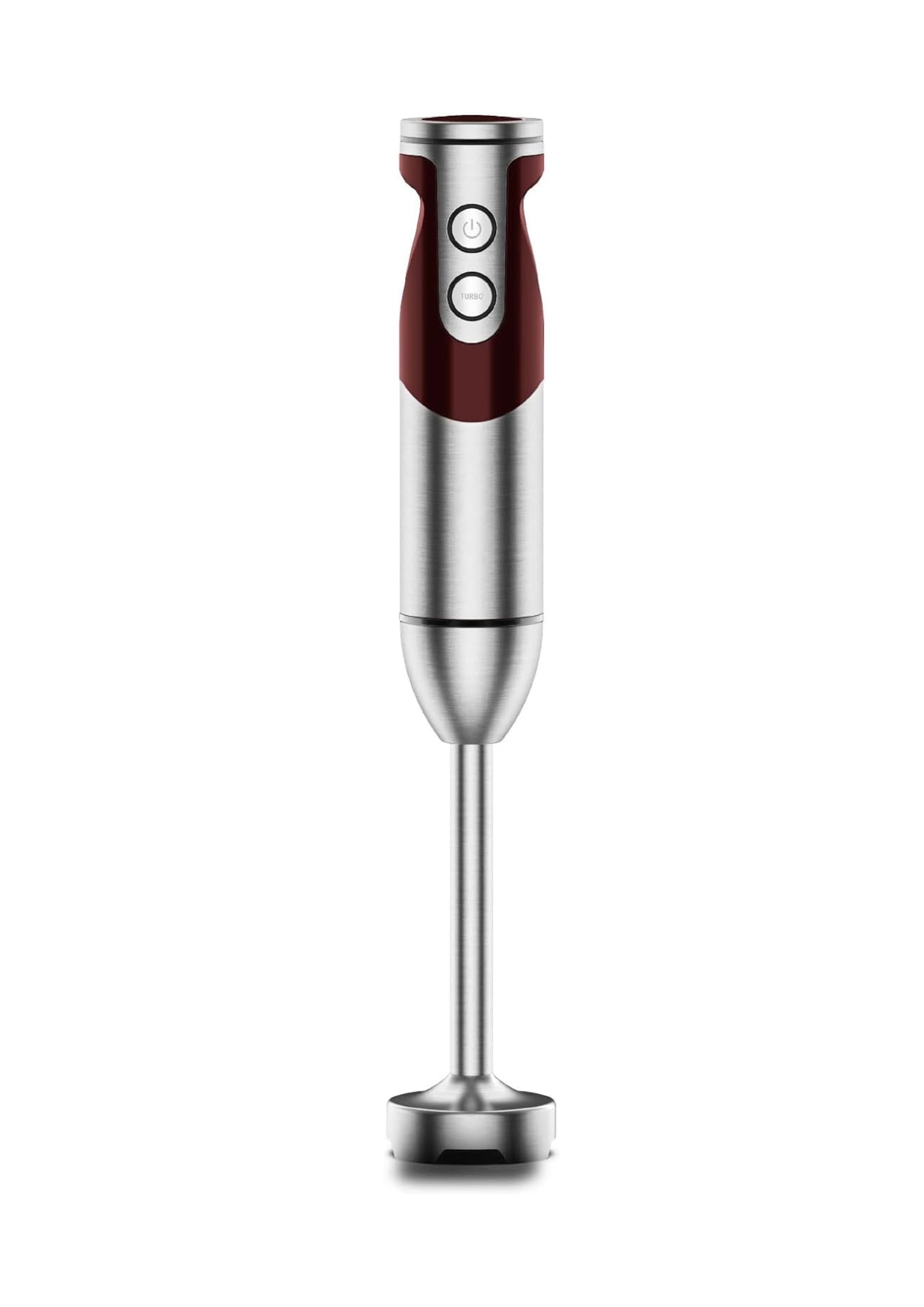 MEGAWISE Immersion Blender,12-Speed Hand Blender with Stainless Steel Blade