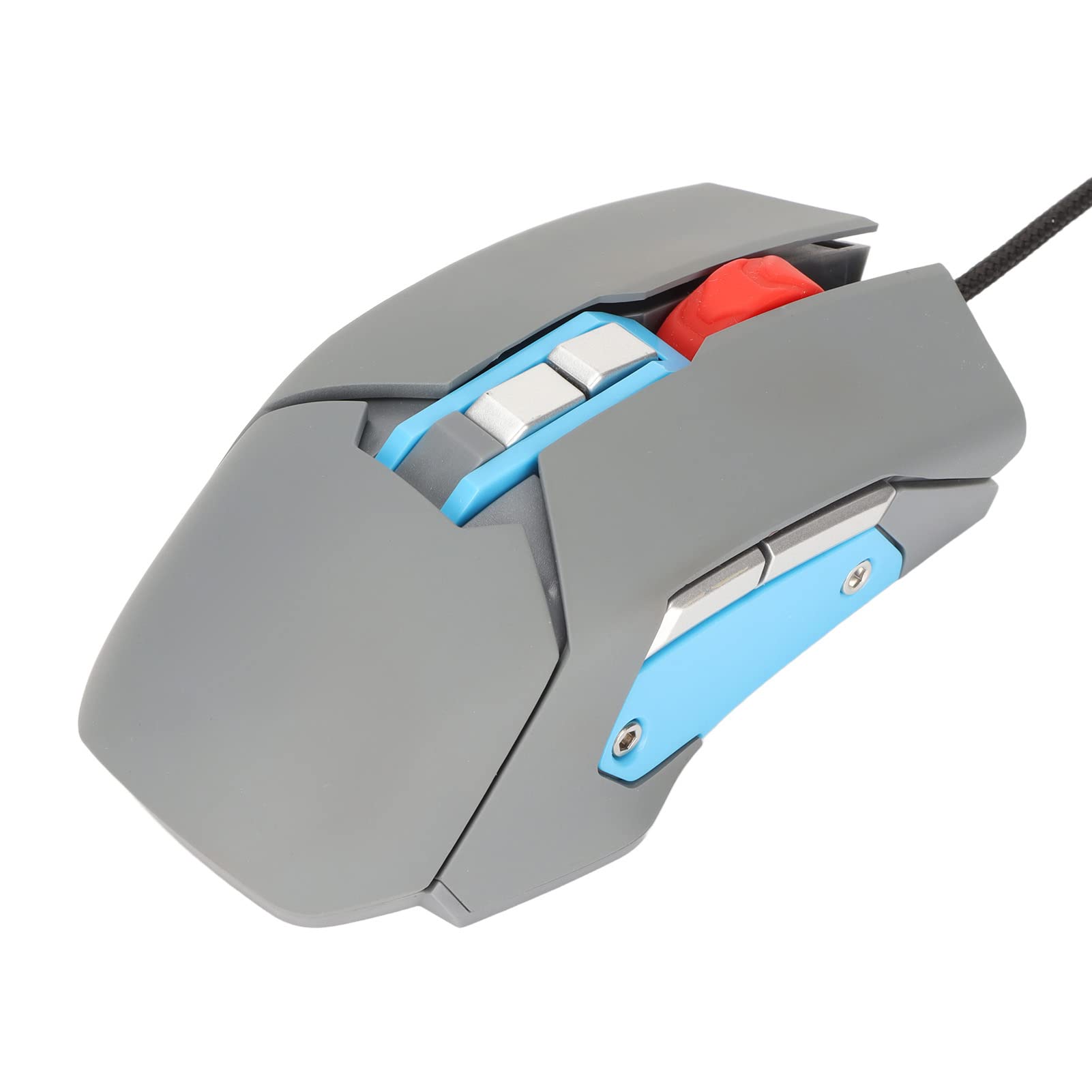 Vocale Con Programmazione Macro E Microfono 3 Livelli DPI USB Cablato Materiale ABS Ideale Per Ufficio Giochi Design Ingegneristico